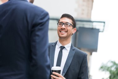 Kahve molası işadamları