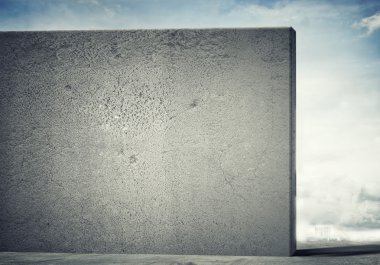 Çimento boş başlık sayfası