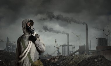 Gaz Maskeli adam kurtulan