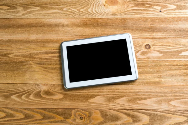 Цифровой планшет на столе — стоковое фото