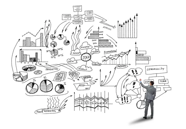 Plan marketingowy sukces — Zdjęcie stockowe