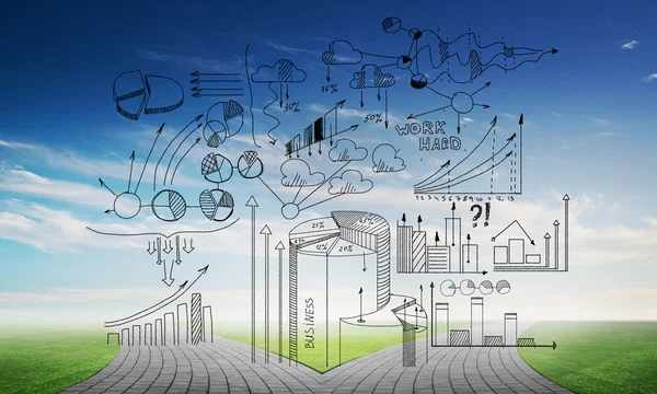 Planificación de la estrategia empresarial —  Fotos de Stock