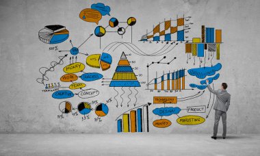 İşadamı çizim fikirler