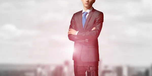 Confident business leader — Stock Photo, Image