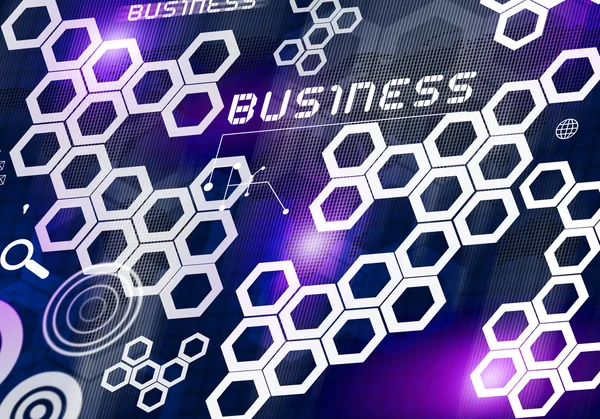 Digital business background — Stock Photo, Image