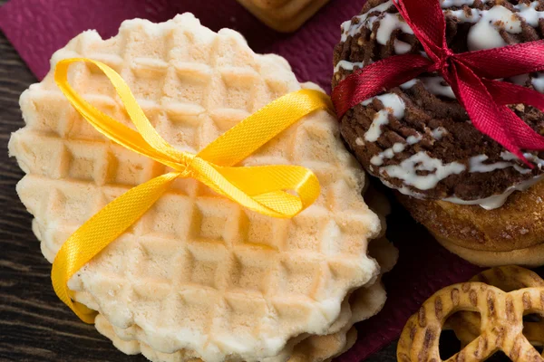 Plätzchen und Kekse zum Feiern — Stockfoto