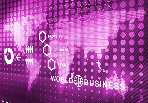 Nowoczesny biznes globalny — Zdjęcie stockowe