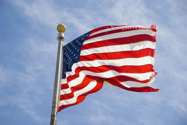 Bandeira americana - Estrelas e listras — Fotografia de Stock