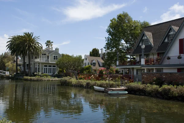 Casas en Venice Canals, Los Ángeles - California —  Fotos de Stock