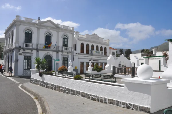 Náměstí v Arrecife na španělském ostrově Lanzarote — Stock fotografie