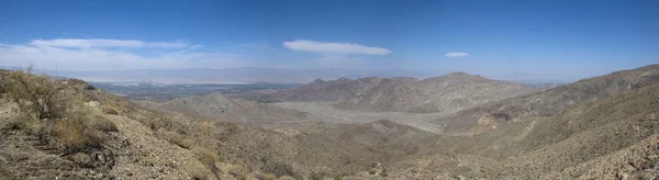 Panoramablick über die Wüstenlandschaft von Santa Rosa und San Jacinto in Kalifornien — Stockfoto