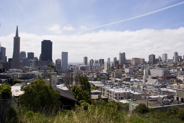 Vista de la ciudad de San Francisco, California —  Fotos de Stock