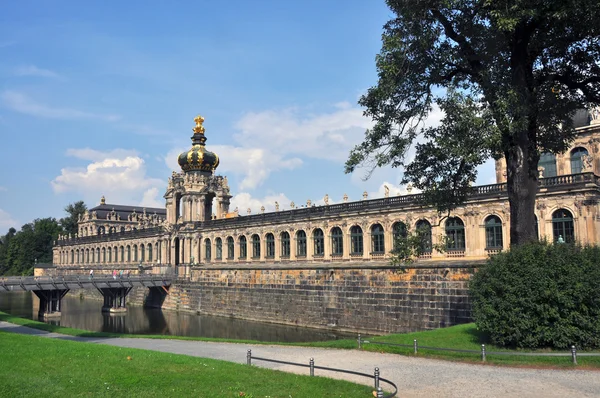 Kronentor dello Zwinger a Dresda, Germania — Foto Stock