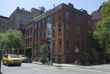 Sokaklar ve Greenwich Village, New York City evleri