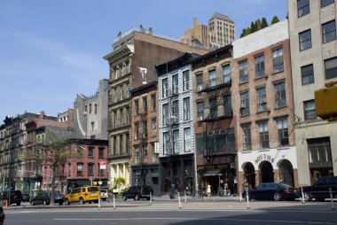Sokaklar ve Tribeca, New York City evleri