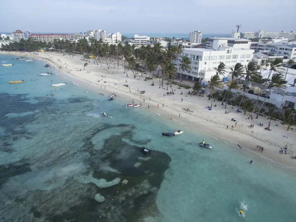 Letecký Pohled Ostrov San Andres Kolumbii — Stock fotografie