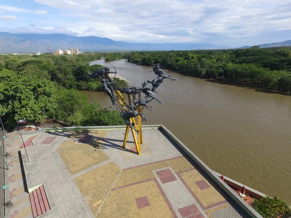 Gaitana Monument Neiva — Stock Photo, Image