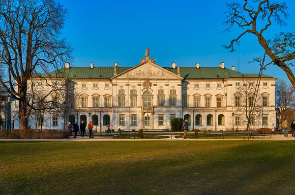 Palácio Krasinski em Varsóvia, Polônia — Fotografia de Stock