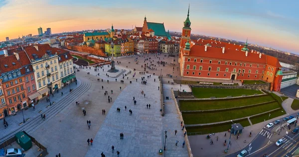 Panoramik Zamkowy Castle square, Varşova, Polonya