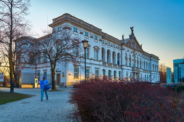 Krasinski palác ve Varšavě, Polsko — Stock fotografie