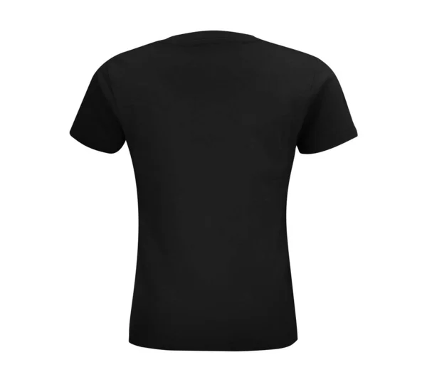 T-shirt design, vista frontal, lateral e traseira. Publicidade têxtil conjunto vetor de impressão. Esporte modelo de camisa em branco vista frontal e traseira. — Vetor de Stock