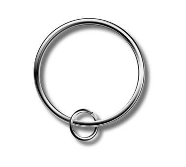 Biblo anahtarlık modeli, metal anahtarlık seti. Metal anahtarlıklı gerçekçi bir set. Breloque çizimi. Şirket kimliği için boş aksesuar.