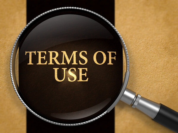 Условия использования через Loupe на старой бумаге
.