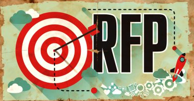 RFP on Grunge Poster.
