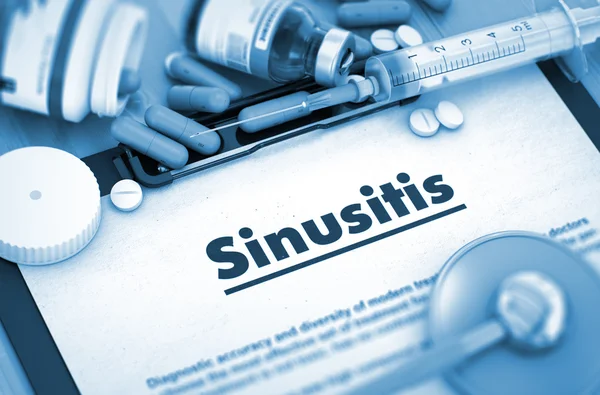 Sinusite. Concept médical . — Photo