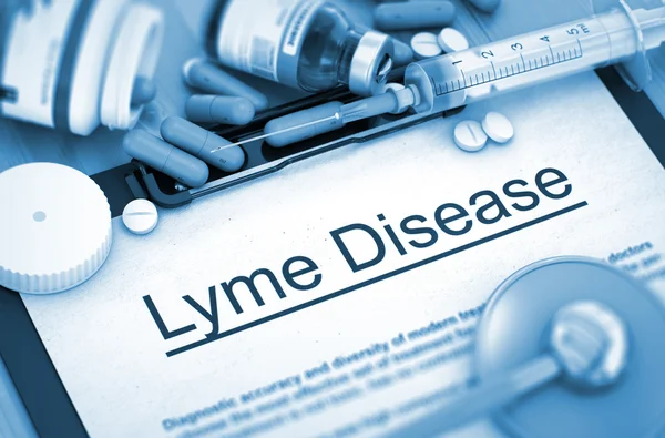 Lyme-Borreliose. medizinisches Konzept. — Stockfoto