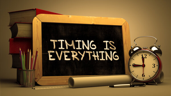 Ручной чертеж Время все концепции на доске
.