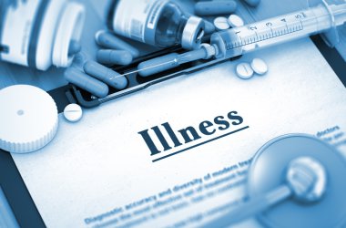 Hastalık. Tıbbi Konsept. 3d Render.