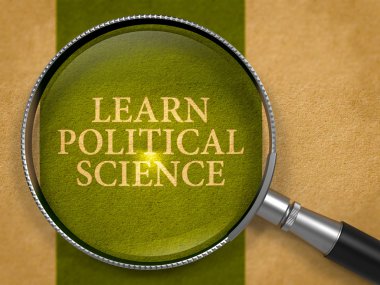 Büyüteçle Siyaset Bilimi Kavramını Öğrenin.