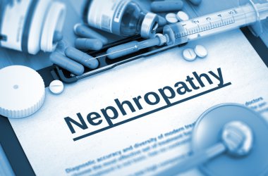 Nephropathy Diagnosis. Medical Concept.