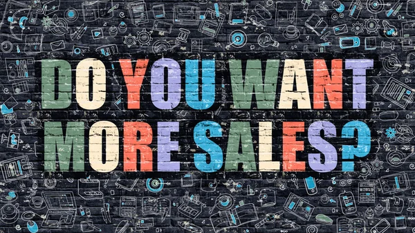 Multicolor Daha Fazla Satış İstiyor musunuz. Doodle Tasarım.