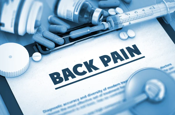 Back Pain. Medical Concept. — Stockfoto
