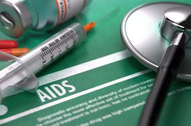 Diagnosis - AIDS. Medical Concept.