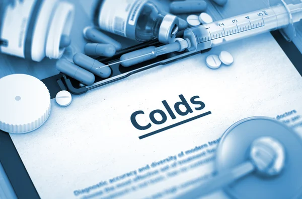 Resfriados. Concepto médico . —  Fotos de Stock
