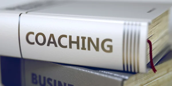 Coaching  - Book Title. — Stock Photo, Image