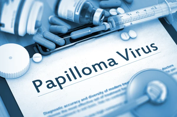 Papilloma Virüsü. Tıbbi Konsept. — Stok fotoğraf