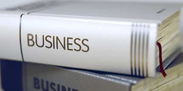 Business - Book Title. — Stock Photo, Image