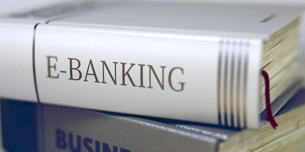 E-banking - Titre du livre . — Photo