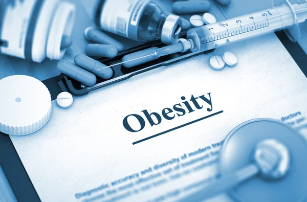 Obesity Diagnosis. Medical Concept. — Stock Photo, Image
