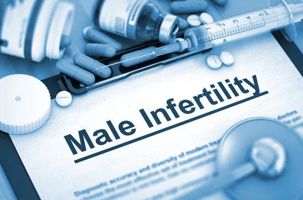 Male Infertility Diagnosis. Medical Concept. — Stock Photo, Image