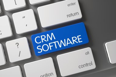 Crm Yazılım Düğmesi.