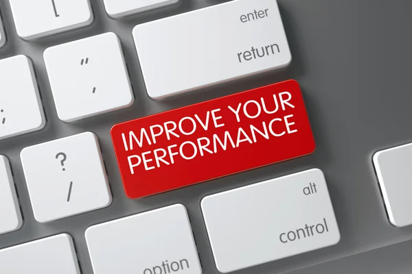 Melhore sua chave de desempenho . — Fotografia de Stock