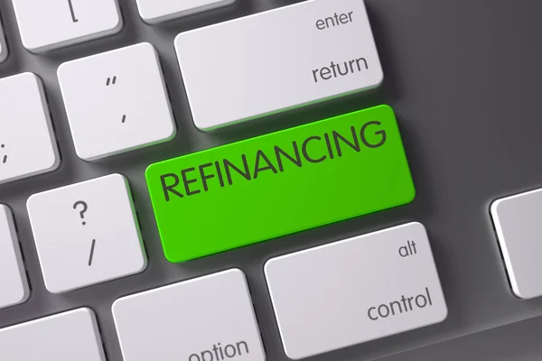 Koncept refinancování. 3D ilustrace. — Stock fotografie