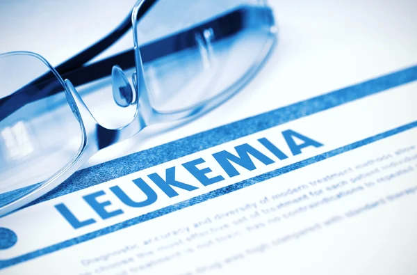 Diagnosis - Leukemia. Medicine Concept. 3D Illustration. — Stock Photo, Image