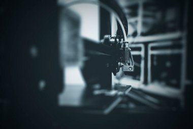 Elektronik Üç Boyutlu Plastik Yazıcı