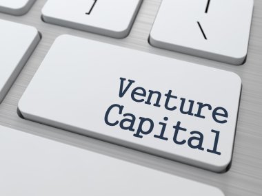 Venture Capital on Keyboard Button. clipart